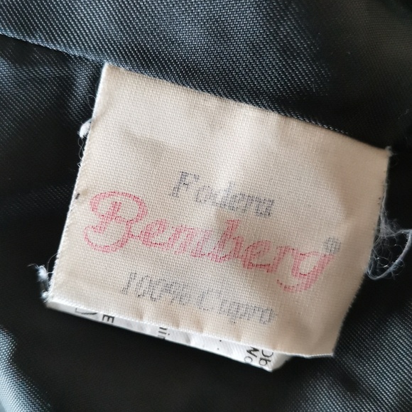 Cinzia Rocca  Dress Coat In Black Color Size 10 - Picture 7 of 9